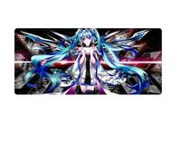 Tapis De Souris Hatsune Miku 800X300Mm, Tapis De Souris Speed Gaming, Large XXL Large Tapis De Souris avec Base Épaisse De 2Mm, pour Ordinateurs Portables, Pc, X