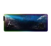 Tapis de souris hetland xxl rgb - grand tapis de souris gamer xl 800x300x3mm - tapis de bureau lumineux 7 couleurs et 3 effets G
