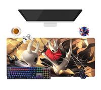 Tapis de Souris Hollow Anime Knight | Tapis de Souris Gamer Extra-Large XL (35.4" × 15.7" × 0.12") | Usage Bureau, Étude & Maison | Base Antidérapante + Surface Douce (10)