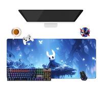Tapis de Souris Hollow Anime Knight | Tapis de Souris Gamer Extra-Large XL (35.4" × 15.7" × 0.12") | Usage Bureau, Étude & Maison | Base Antidérapante + Surface Douce (8)