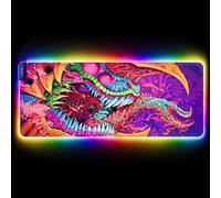 Tapis de souris Hyte CNVS Hyperbeast Edition avec éclairage RGB bleu