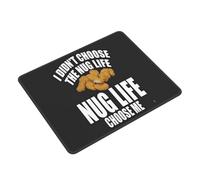 Tapis De Souris I Didn't Choose The Nug Life Chicken Nugget Accessoires De Jeu Imperméable sous-Main Glissement Facile Tapis Souris pour Travail Ordinateur Portable Jeu L