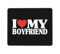 Tapis De Souris I Like Mon Petit Ami Tapis Souris Glissement Facile Mousepad Durable Mouse Pad pour Gaming Ordinateur Portable Bureau S