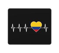 Tapis De Souris I Love Colombia Accessoires De Jeu Imperméable Mouse Pad Glissement Facile Tapis Souris pour Gaming Travail Jeu M