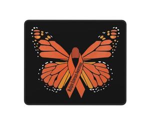 Tapis De Souris Illustration De Papillon pour La Sensibilisation À La Scléroses en Plaques 25X30Cm Antidérapante Tapis De Souris Gaming Douce Mouse Pad pour Gamer Bureau