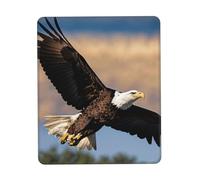 Tapis de souris imprimé aigle volant, tapis de souris pour ordinateur portable, 25,4 x 30,5 cm, bureau 20 x 24,1 cm