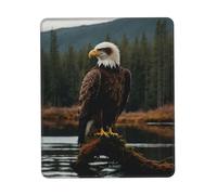 Tapis de souris imprimé aigle volant, tapis de souris pour ordinateur portable, 25,4 x 30,5 cm, bureau 20 x 24,1 cm