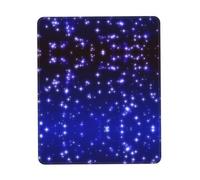 Tapis de souris imprimé étoiles brillantes, tapis de souris pour ordinateur portable, 25,4 x 30,5 cm, bureau 20 x 24,1 cm