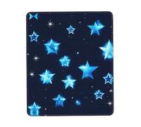 Tapis de souris imprimé étoiles brillantes, tapis de souris pour ordinateur portable, 25,4 x 30,5 cm, bureau 20,9 x 24,1 cm
