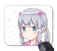 Tapis de Souris Imprimé - Manga Anime Girl Otaku- Personnalisez Votre Espace de Travail - Design Unique et Haute Qualité - Cadeau Parfait pour Gamer - France (N°6)
