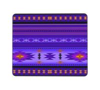 Tapis De Souris Indien du Sud-Ouest des États-Unis Aztèque Navajo Accessoires De Jeu Mac Et Pc Durables Souris Tapis avec Base en Caoutchouc sous-Main pour Clavier Et Souris pour Souris Pc