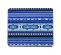 Tapis De Souris Indien du Sud-Ouest des États-Unis Aztèque Navajo Accessoires De Jeu Mac Et Pc Étanche Souris Tapis Durables sous-Main pour Clavier Et Souris pour Gaming Pc Clavier 25X30Cm