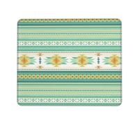 Tapis De Souris Indien du Sud-Ouest des États-Unis Aztèque Navajo Tapis De Bureau Anti-Dérapant Gamer Mouse Pad Tapis De Souris Gaming pour Gaming Clavier Pc 25X30Cm