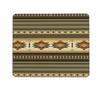 Tapis De Souris Indien Du Sud-Ouest Des États-Unis Aztèque Navajo Tapis De Souris De Jeu Vitesse Et La Précision Améliorées Mousepad Moderne Tapis De Bureau Pour Travail Gaming Clavier 25X30Cm