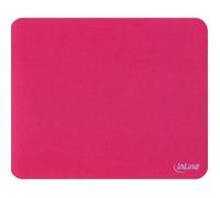 Tapis de souris InLine® optiques et laser, ultra-mince, rouge, 220x180x0,4mm