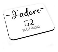 Tapis de souris J'adore 52 haute marne departement france region chaumont G