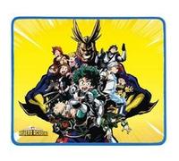 Konix My Hero Academia Tapis de Souris Gaming 32 x 27 cm - Base antidérapante - Surface en Silicone 3D - Jaune