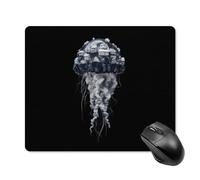 Tapis De Souris Jellyfishs House Mouse Pad Imperméable Accessoires De Jeu Antidérapante Mousepad pour Gaming Travail Bureau XL