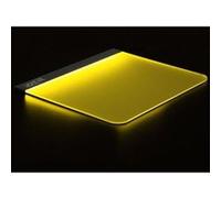 Joy-it Lightpad Tapis de souris éclairé jaune