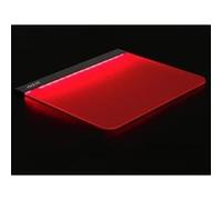 Tapis de souris - joy-it lightpad rouge rose - tapis de souris lumineux pour gamer jt-pad03