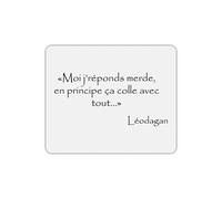 Tapis de souris kaamelott leodagan merde