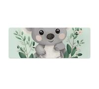 Tapis de Souris Koala - Grand Tapis Extensible 30x80 cm, Base Caoutchouc antidérapant, déco Animale pour Salle de Jeu ou Maison