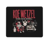 Tapis de souris Koe Wetzel à bords antidérapants en caoutchouc, sous-main de bureau, sous-main, tapis de souris multi-jeux pour ordinateurs et