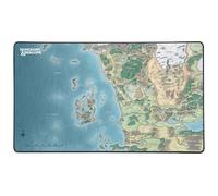 Konix Interactive – Tapis de souris gaming Dungeons & Dragons Faerûn XXL 80 x 46 cm antidérapant