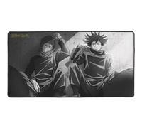 Konix Tapis de souris gaming Jujutsu Kaisen XXL 90x46cm Base antidérapante Motif Yuji et Megumi