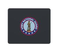 Tapis De Souris La Garde Nationale De L'Armée Américaine Souris Tapis Durables Mousepad De Bureau Anti-Dérapant Accessoires De Jeu Mac Et Pc pour Clavier Pc Ordinateur 25X30Cm