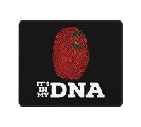 Tapis De Souris La République Populaire du Congo, C'est dans Mon Adn Gamer Mouse Pad Étanche Souris Tapis Anti-Dérapant Accessoires De Jeu Mac Et Pc pour Ordinateur Gaming Travail 25X30Cm