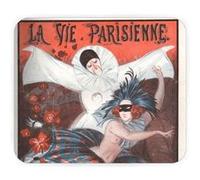 Tapis de souris La vie parisienne bal masque magazine erotique vintage 1920 G