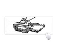 tapis de souris large cousues bords mat étendu game bureau