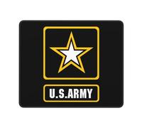 Tapis De Souris L'Armée Américaine Mouse Pad Portable sous-Main pour Clavier Et Souris avec Bords Surpiqués Accessoires De Jeu Mac Et Pc pour Pc Ordinateur Gaming 25X30Cm