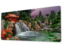 Tapis de Souris Le Chalet Gaming Mouse Pad Grand Extended XXL 1600x800 Tapis de Bureau Surface Lisse avec Base en Caoutchouc Imperméable et Antidérapante Mousepad pour Bureau,Travail,Ordinateur zj360