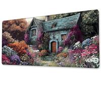 Tapis de Souris Le Chalet Gaming Mouse Pad Grand Extended XXL 700x400 Tapis de Bureau Surface Lisse avec Base en Caoutchouc Imperméable et Antidérapante Mousepad pour Bureau,Travail,Ordinateur zj-444