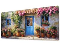 Tapis de Souris Le Chalet Gaming Mouse Pad Grand Extended XXL 900x1800 Tapis de Bureau Surface Lisse avec Base en Caoutchouc Imperméable et Antidérapante Mousepad pour Bureau,Travail,Ordinateur zj422