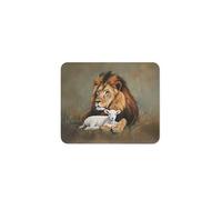 Tapis De Souris, Le Christianisme De L'Agneau-Lion Gaming Mousepad Base en Caoutchouc Tapis De Souris Gamer Antidérapante Tapis De Souris Gaming pour Bureau Souris 25X30Cm