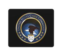 Tapis De Souris Le Cyber Command des États-Unis Tapis De Souris Gaming Durable Tapis De Souris De Jeu Portable Accessoires De Jeu Mac Et Pc pour Gaming Pc Clavier 25X30Cm