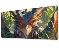 Tapis de Souris Le Griffon Gaming Mouse Pad Grand Extended XXL 900x1800 Tapis de Bureau Surface Lisse avec Base Caoutchouc Imperméable et Antidérapante Mousepad pour Bureau,Travail,Ordinateur zj-254
