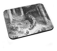 Tapis de souris Le petit poucet perrault illustration gustave dore gravure G