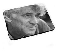 Tapis de souris Leonard bernstein compositeur chef d'orchestre portrait G