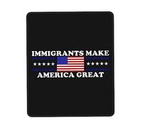 Tapis De Souris Les Immigrants Font De Grandes Choses Moderne Tapis De Souris Gaming Portable Gamer Mouse Pad pour Maison Gaming Clavier 25X30Cm