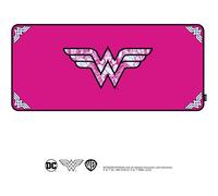 Lexip Tapis de souris Wonder Woman Édition Rose XXL, Néoprène 90x40 cm, surface micro-texturée