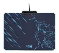 Lexip Tapis de souris Naruto Shippuden – LED, rigide métal, micro-texturé, antidérapant (Kakashi)
