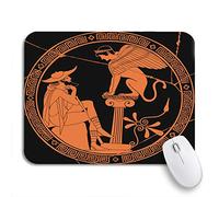 Tapis De Souris L'Intrigue Mythique De La Grèce Antique Est Celle du Roi Œdipe Tapis De Souris Carré Base en Caoutchouc Antidérapante Bureau Tapis Souris, pour Ordinateur, Maison, 25 x 30cm