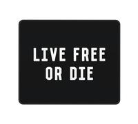 Tapis De Souris Live Free Or Die Our Banner Mousepad Durable Mouse Pad Portable Tapis Souris pour Bureau Ordinateur Portable Gaming S