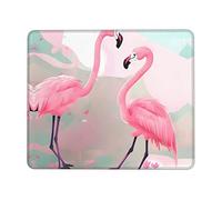 Tapis de souris Love Flamingo22,9 x 24,1 cm, tapis de souris de jeu, multi-code