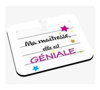 Tapis de souris Ma maîtresse elle est géniale étoiles multicolores G