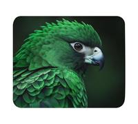 Tapis De Souris Magnifique Faucon Vert sous-Main pour Clavier Et Souris Anti-Dérapant Tapis De Souris Gaming Moderne Mouse Pad pour Travail Ordinateur Souris 25X30Cm